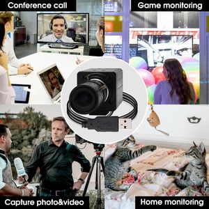 ELP Optical Zoom <strong>Camera</strong> USB2.0 Manual Adjust Varifocal IMX179 CMOS 8MP Video Conference Webcam PC <strong>Camera</strong> UVC for Video Teaching - Product Image 6
