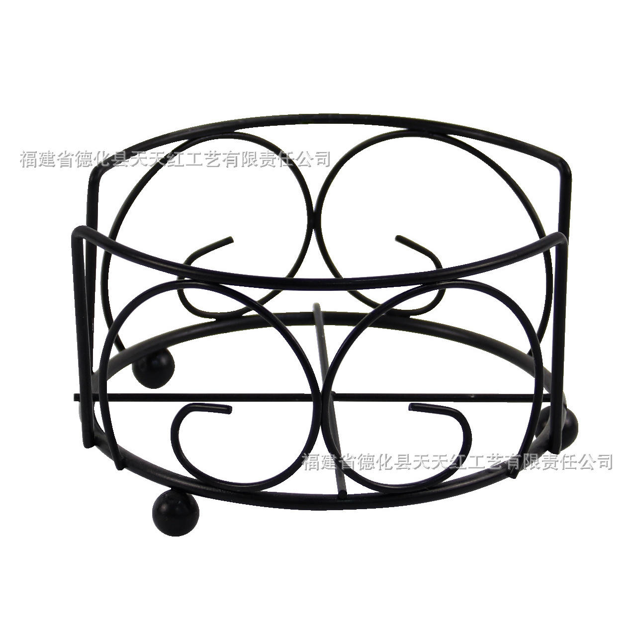 Cadre en fer semi-circulaire doré