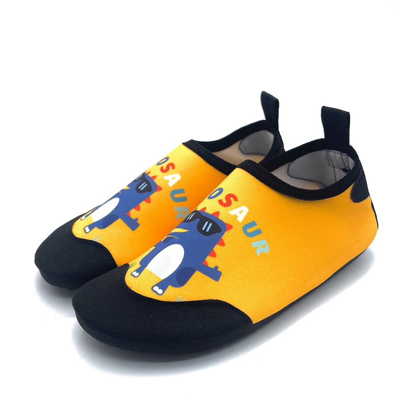 Orange dinosaure