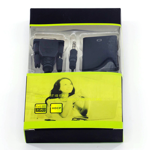 <strong>VGA</strong> <strong>to</strong> HDMI Converter hdmi <strong>to</strong> <strong>Vga</strong> in Audio&amp;video Cables <strong>VGA</strong> <strong>Input</strong> HDMI <strong>Output</strong>