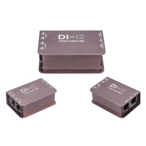 Di-t2ซีรีย์รุ่นใหม่1/2ช่องกล่องรับสัญญาณเสียงพาสซีฟโดยตรงเสียงรบกวนต่ำสำหรับเครื่องดนตรี