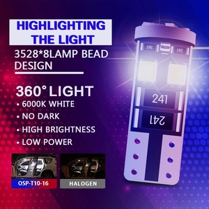 Wedge <strong>T10</strong> Bayonet <strong>BA9S</strong> Bulb and 2835 LED LED Chip Non-polarity LED - Product Image 6