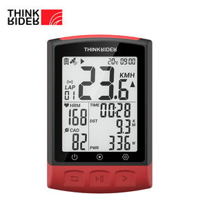 ThinkRider <strong>Wireless</strong> Bike <strong>Computer</strong> GPS Bicycle <strong>Computer</strong> Speedometer <strong>Cycling</strong> Speed <strong>Computer</strong> - Product Image 2