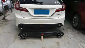 Auto Body Systems High Quality Plastic Rear Bumper Lip Kit for Honda <strong>Jade</strong> 2014-2016 <strong>Type</strong> a New Wide Body Upgrade - Product Image 4