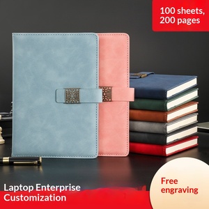 Imitat-Leder Business Notizbuch, Anpassbares Konferenzbuch, Lernmaterial, A5 Leder-Notizbuch mit Hautgefühl - Product Image 3