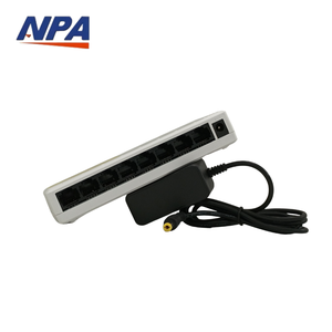 Precio barato 8 puertos 10/100Mbps interruptor Ethernet interruptor de caja de plástico interruptor de red para CCTV Monitor red IP - Product Image 6