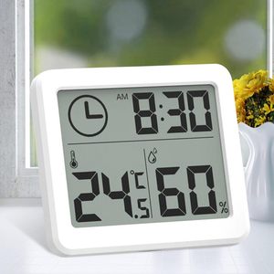 Hygrothermograph Indoor <strong>Large</strong> Scree LCD Electronic Temperature Humidity Digital Thermometer Digital Multi Thermometer <strong>Hygrometer</strong> - Product Image 1
