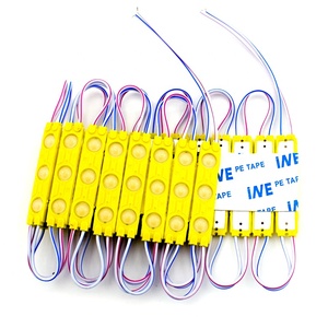 LED modülleri için arka enjeksiyon ile 12V 3-LED ışık modülü 1.5W SMD 2835 burcu Lens lamba kurulu - Product Image 4