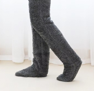 Bán Buôn Mùa Đông Ấm Áp Đùi Vớ Cao Hơn Đầu Gối Vớ Mờ Vớ Sang Trọng Dép Vớ - Product Image 3