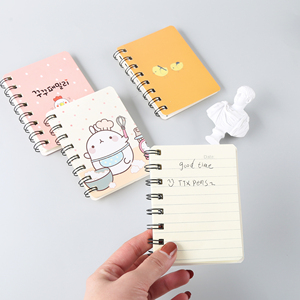 TTX logotipo personalizado impreso A6 A7 cubierta suave dibujos animados Kawaii pequeño Bloc de notas lindo bolsillo portátil Mini cuaderno espiral para estudiante - Product Image 2