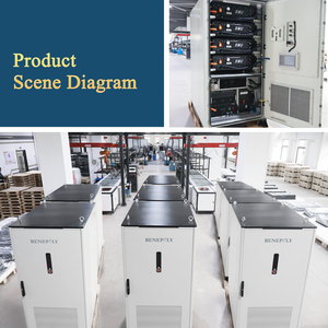 Renepoly 100kw 215kwh lai năng lượng mặt trời hệ thống năng lượng tủ lưu trữ với pin lithium ion LiFePO4 cho hệ thống điện lưới điện - Product Image 5