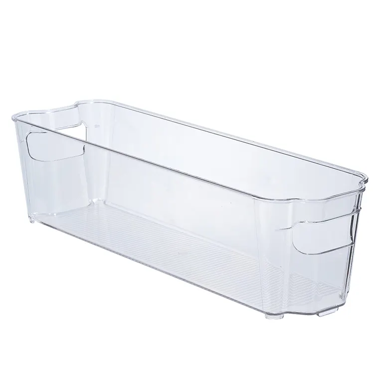 Free Sample Clear Stackable Plastic Household Storage Containers Fridge Storage Boxes