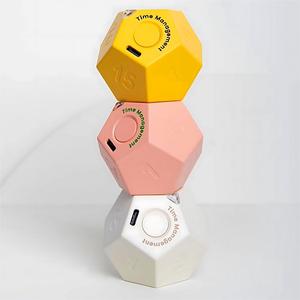 Timer da cucina digitale multimodale con Timer per conto alla rovescia in plastica a 12 lati con una migliore gestione del tempo 12 modalità - Product Image 5