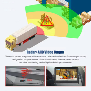 Heavy Duty Truck Millimeter Wave Radar 24GHz Blind Spot Monitoring System with Anti <strong>Collision</strong> Alarm for Parking Reversing Safety - Product Image 2