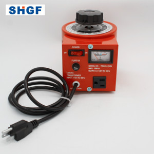 SHGF可変トランス1KVA2KVA 3KVA 5KVA 7KVA 10KVA入力220V出力0〜250V単相バリアック電圧レギュレーター - Product Image 2