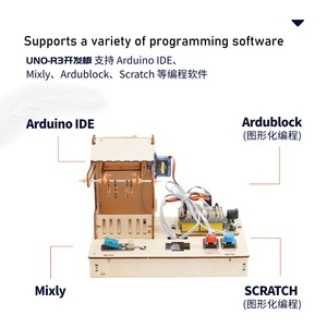 Stendino per vestiti intelligenti compatibile con Arduino, supporta Mixly e altri software grafici, kit per l'insegnamento dell'educazione giovanile - Product Image 3