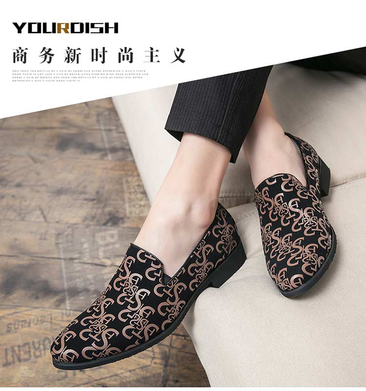 Microfiber Stylish Shoe Casual Dress Formal Loafers Men Black S219-3347 (STOCK ITEM) 10 PRISTINE