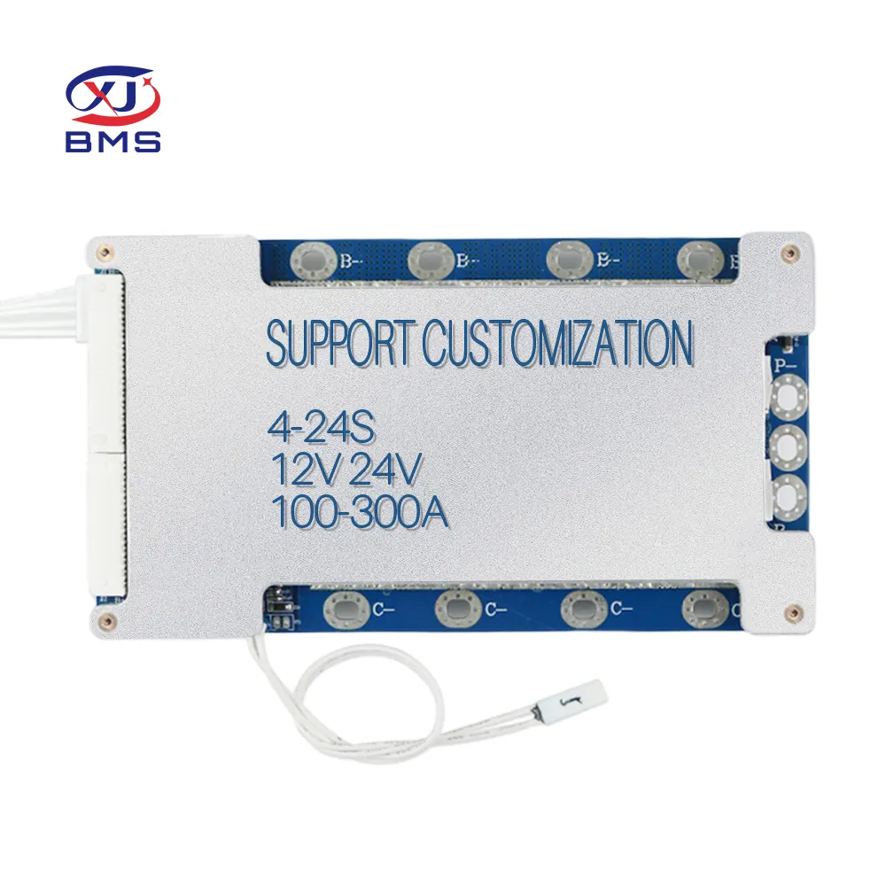 XJ BMS Wholesale Price BMS 3S 4s 8s 12s 16s 20s 24s 40a 60a 100a 150a lifepo4 16S 48v smart bms lifepo4 16S