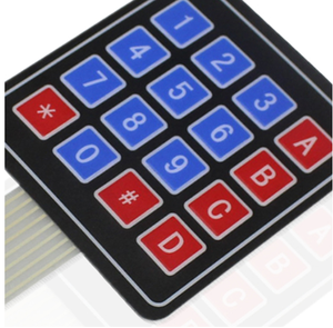 16 Key Membran Schalter Tastatur 4X4 Matrix Tastatur für arduino Diy Kit
