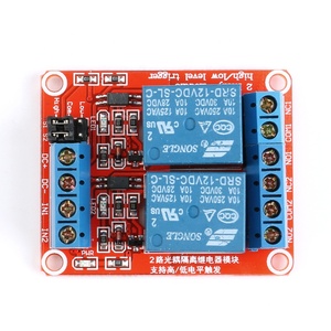 2-kanal 12V Relais Modul Schild für Ardui ARM PIC AVR DSP Elektronische 12V 2 Kanal Relais modul - Product Image 3