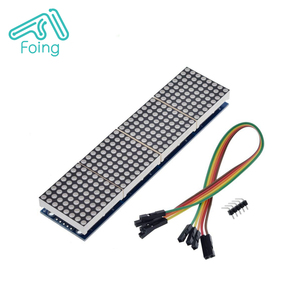 4 in 1 8*8 a matrice di punti display A LED di controllo del modulo MAX7219