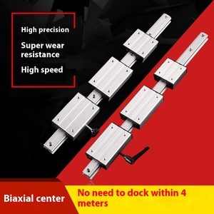 Carril de guía lineal de doble eje de alta velocidad, rodamiento de eje de acero liso, 60-140, CNC para maquinaria de carpintería, núcleo de bloque - Product Image 2