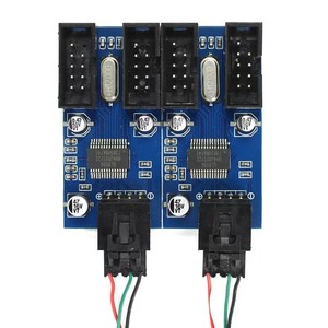 9 Pin USB Header maschio da 1 a 2 / 4 femmina cavo di estensione scheda Desktop 9 Pin HUB USB 2.0 9 Pin connettore adattatore porta multischiatore