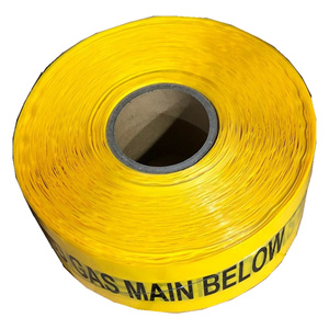 Подземная Обнаруживаемая проволока из нержавеющей стали Магнитная предупреждающая лента Huaan DT007SS ISO, 4 мил толщиной 3 дюйма в ширину - Product Image 5