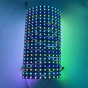 60pixels*30pixels(100cm*50cm)addressable RGB Full Color WS2812B/WS2811 Flexible <strong>LED</strong> Pixel Panel Light DC5V;IP20;BLACK <strong>PCB</strong> - Product Image 6
