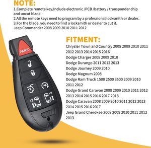 7-кнопочный пульт дистанционного управления для ключей - Product Image 3