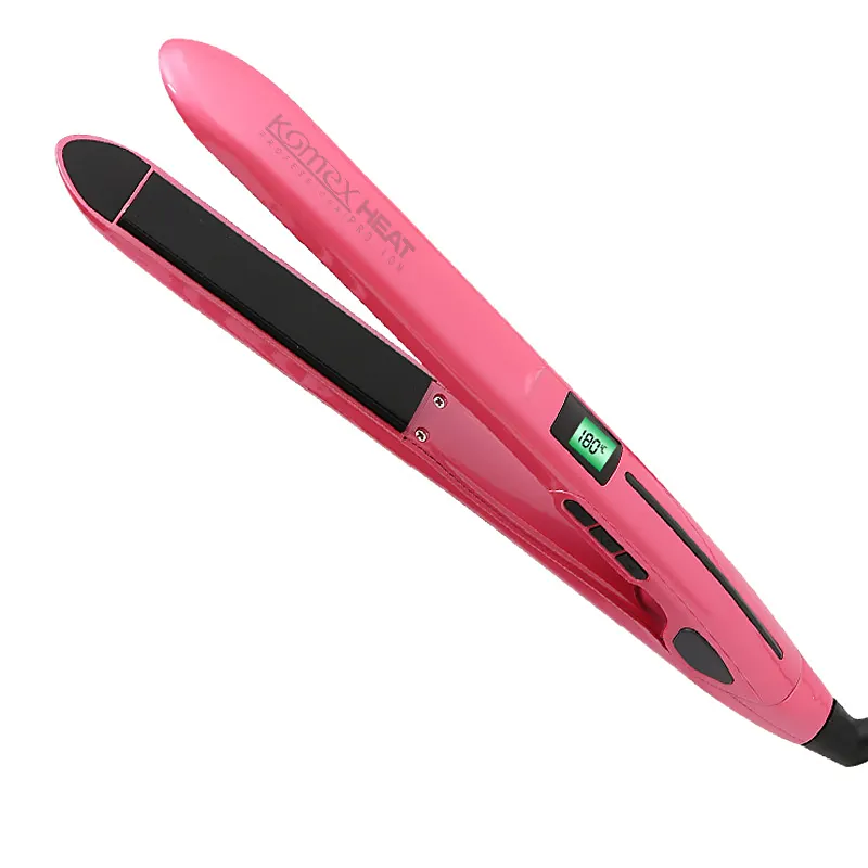 Komex new hair raddrizzatore fashion LCD display digitale controllo della temperatura flat iron