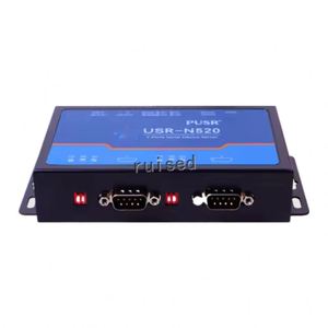Convertidor serial RS845 a Ethernet de 2 puertos PUSR, compatible con MQTT Modbus RTU a Modbus TCP, 1 de 2 puertos, compatible con MQTT
