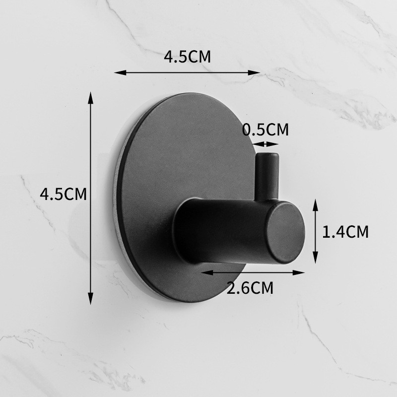 Rond droit noir