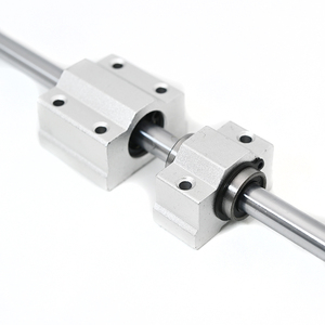 Caja de carcasa de aluminio para rodamientos lineales, barra lisa de guía lineal de 10mm, bloque deslizante SCV10 SC10V UU SCV10UU SC10VUU SC10VUU - Product Image 3