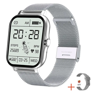 2025 trend akıllı saat erkekler için düşük fiyat sıcak satmak Unisex silikon kayış örgü çok fonksiyonlu 1.69 inç spor Q13 Smartwatch - Product Image 3