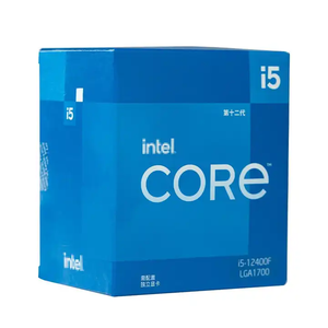 I5 Intel Core 12400F โปรเซสเซอร์เดสก์ท็อปที่ใช้ CPU 6คอร์สูงถึง4.4 GHz 65W ปลดล็อครองรับเมนบอร์ดซ็อกเก็ต LGA1700 Z690 Z590 - Product Image 1