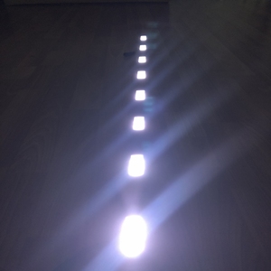 ที่มีคุณภาพสูง24โวลต์20วัตต์กันน้ำกลางแจ้ง Dmx 512ควบคุมโปรแกรม RGB นำเชิงเส้นแสงเชิงเส้นจุดแหล่งกำเนิดแสง - Product Image 3