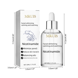 MRUISナイアシンアミド老化防止エッセンスリキッドスキンホワイトニングしわターゲットケラチン保湿剤ポア縮小契約