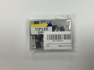 อัลลีซิน TIP120 5A ทรานซิสเตอร์ epitaxial DARLINGTON NPN 120ทรานซิสเตอร์60 V แพ็ค20ชิ้น5แอมป์60โวลต์20 - Product Image 3