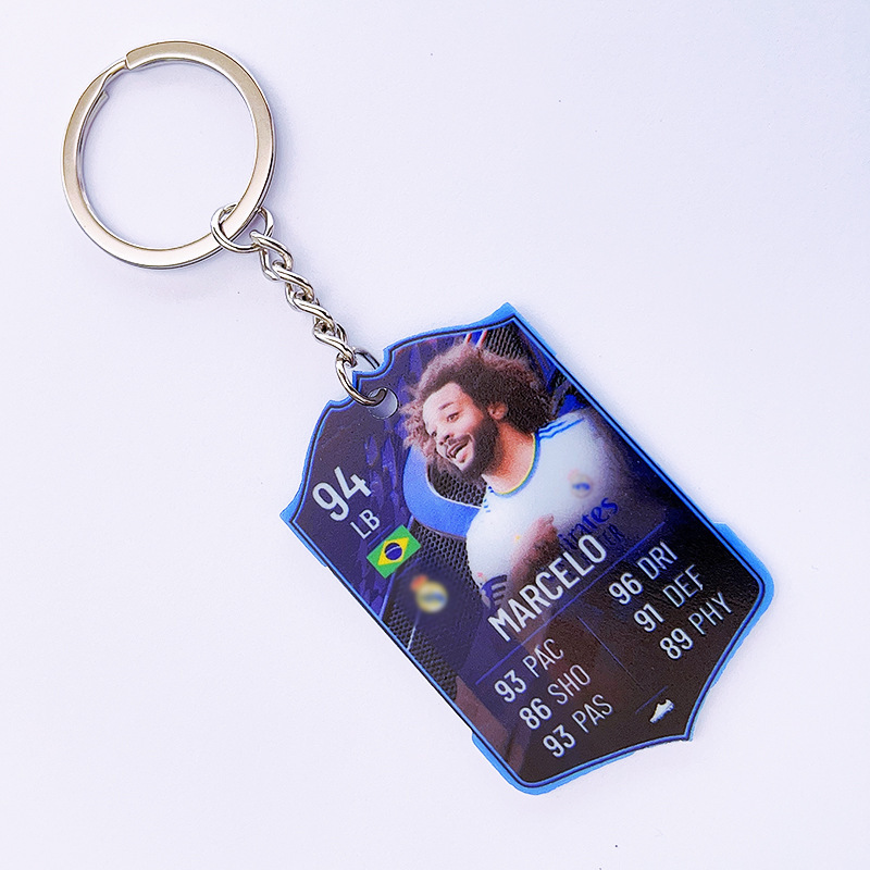 Football acrylic keychain-marcelo 94