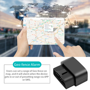 Rastreador GPS OBD 4G barato preciso y fácil de instalar con rastreadores de apagado de plataforma de Software gratuito para rastreador GPS de coche