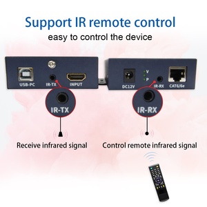 120m 4K KVM Extender <strong>HDMI</strong> Over Cat 6 / Cat6e <strong>Cable</strong> for Keyboard Mouse 4K <strong>HDMI</strong> KVM Extender - Product Image 6