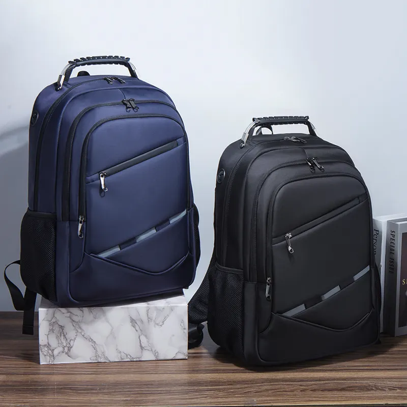 Прочный Мужской Модный молодежный дорожный деловой рюкзак для ноутбука с индивидуальным логотипом, Сумка с USB-портом, школьная сумка для мальчиков, рюкзак