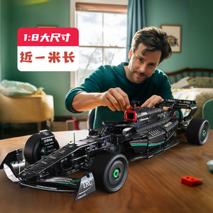 F1ของเล่นโมเดลรถสปอร์ตรูปแบบเท่ๆตัวต่อประกบประกบกันของเล่นสร้างโมเดลพลาสติกชุดของขวัญวันเกิด - Product Image 2