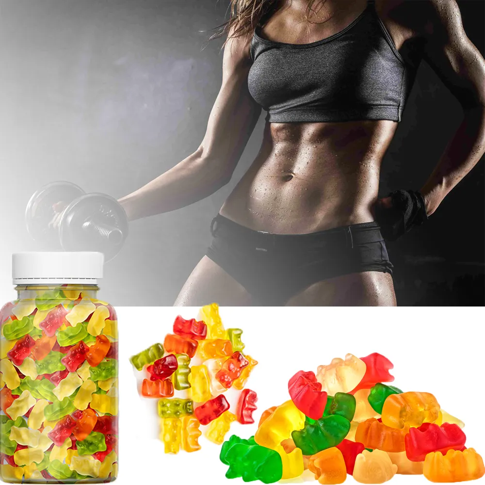 Gummy Candies Wholesale Import Candy Weight Loss Product Customization Fruit Flavor Gummy Chewing Candy