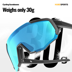 Hubo 517 cưỡi Kính Xe Đạp Thể Thao Tùy chỉnh kính mát 5 hoán đổi cho nhau ống kính phân cực đi xe đạp kính người đàn ông - Product Image 6