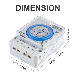 ManHua meist verkaufte TB35-N 24 Stunden Mechanische automatische analoge 12VDC Solar Timer Switch Programm zyklus - Product Image 5
