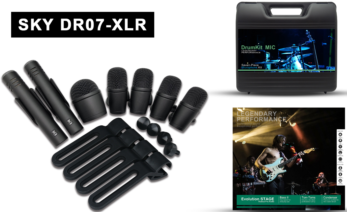 Noir / DR07XLR