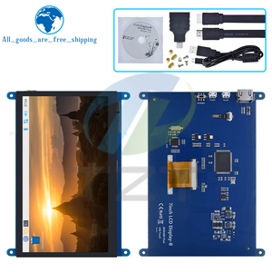 TZT 7 pollici Display LCD compatibile HDMI Touch Screen 800x480 risoluzione capacitivo Touch Screen sistemi di supporto per Raspberry Pi