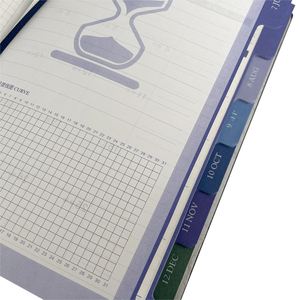 Personalizzato A5 B5 Agenda giornaliera cucito Notebook Journal Plain infermiera copertina rigida diario Planner Business brossura Notebook - Product Image 5